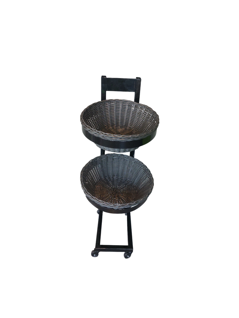 Display IMPULSO 2-tier met zwarte PP manden